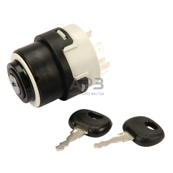 Traktoriaus užvedimo spynelė Pneutron P-0-1-2-3, 10 kontaktų 20500202PN Traktoriaus užvedimo spynelė Pneutron P-0-1-2-3, 10 kontaktų 20500202PN