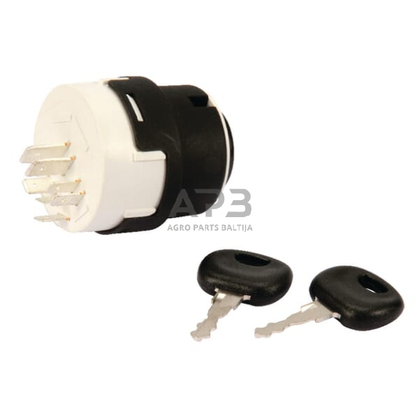 Traktoriaus užvedimo spynelė Pneutron P-0-1-2, 7 kontaktų 20500801PN 1 Traktoriaus užvedimo spynelė Pneutron P-0-1-2, 7 kontaktų 20500801PN 1