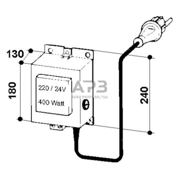 Transformatorius Suevia 392, SU1010392 1 Transformatorius Suevia 392, SU1010392 1