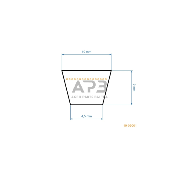 Trapecinis eigos diržas AL-KO 46BR, 46 BR-A, 47HW, 460BR, 460BRE, 470BR, 470BRE, 470HW, 4700BR, Easy-Mow 4610HPD, Easy-Mow 4700HW, Vario 470 BR 460376 10x724mm Li, 10x775mm La 2 Trapecinis eigos diržas AL-KO 46BR, 46 BR-A, 47HW, 460BR, 460BRE, 470BR, 470BRE, 470HW, 4700BR, Easy-Mow 4610HPD, Easy-Mow 4700HW, Vario 470 BR 460376 10x724mm Li, 10x775mm La 2