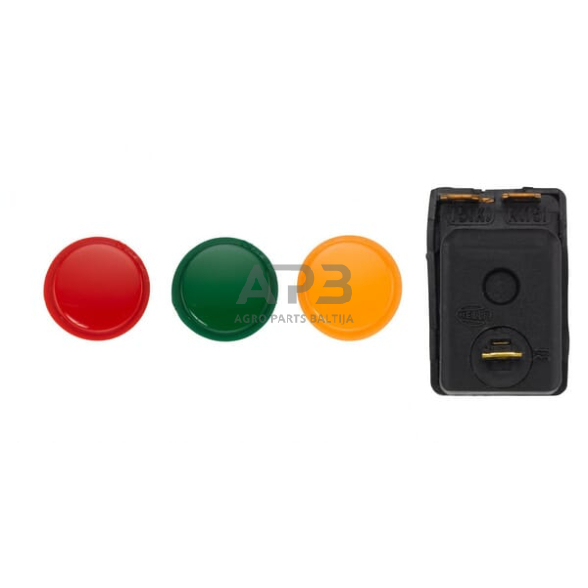 Traukiamas jungiklis 12V, Ø14.5mm Hella 6ED004778001 2 Traukiamas jungiklis 12V, Ø14.5mm Hella 6ED004778001 2