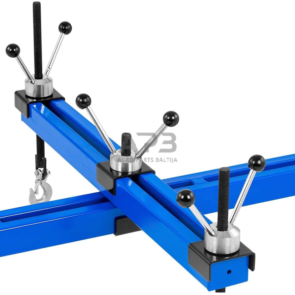 Traversa - variklio laikiklis su skersine sija 500kg 1 Traversa - variklio laikiklis su skersine sija 500kg 1