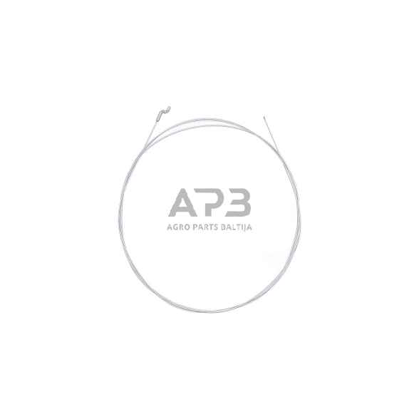 Trosas su galu Z išmatavimai 1,40 mm x 2500 mm, Z formos kabliukas Ø x ilgis 4 x 25 mm 1 Trosas su galu Z išmatavimai 1,40 mm x 2500 mm, Z formos kabliukas Ø x ilgis 4 x 25 mm 1