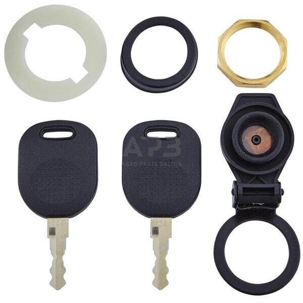 Traktoriaus užvedimo spynelė Hella 12/24V, P-0-1-2-3, 10 kontaktų 6JB003959001 3 Traktoriaus užvedimo spynelė Hella 12/24V, P-0-1-2-3, 10 kontaktų 6JB003959001 3