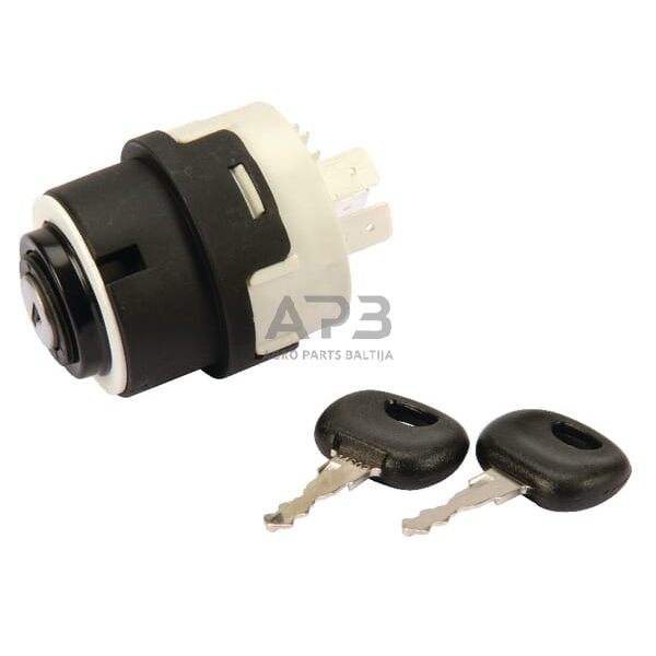 Traktoriaus užvedimo spynelė Pneutron 0-1-2-3, 9 kontaktų 20500601PN Traktoriaus užvedimo spynelė Pneutron 0-1-2-3, 9 kontaktų 20500601PN