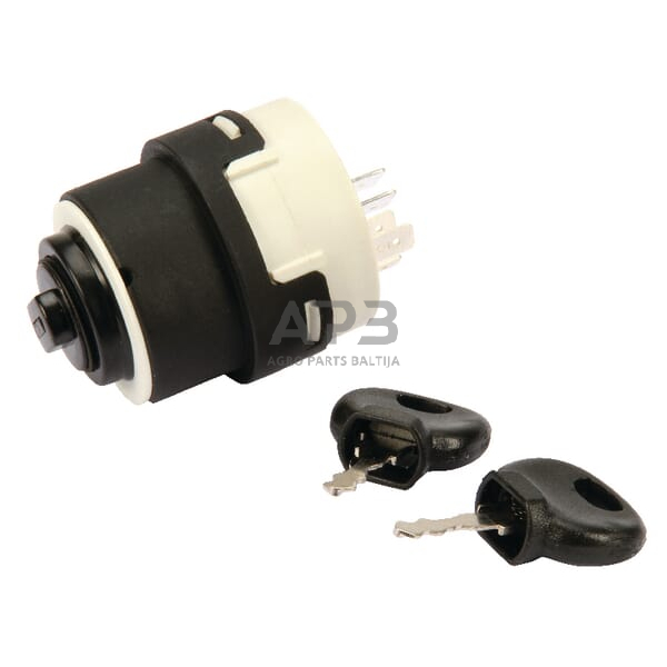 Traktoriaus užvedimo spynelė Pneutron 0-1-2, 6 kontaktų 20500303PN Traktoriaus užvedimo spynelė Pneutron 0-1-2, 6 kontaktų 20500303PN