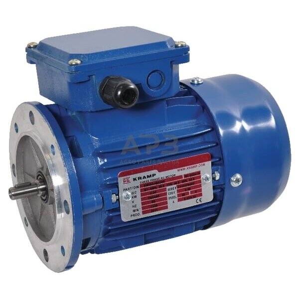 Trifazis elektros variklis su flanšu B5 0.18 kW 4 poliai (1500 aps./min.) EM63B4B5300IE2A