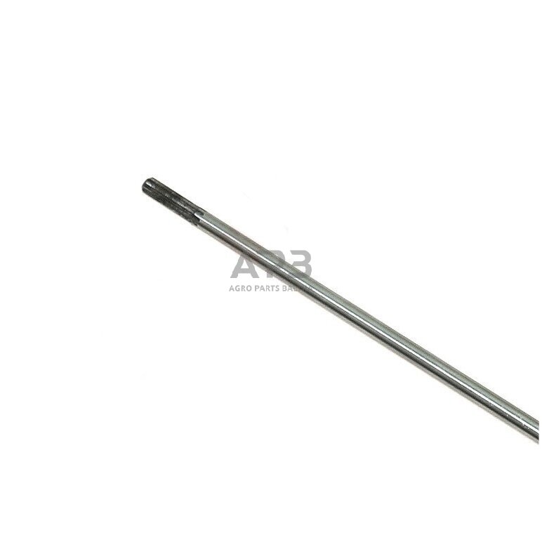 Trimerio velenas 1530,00 mm x 7,00 mm / 9T devyniakampė žvaigždutė x 9T Trimerio velenas 1530,00 mm x 7,00 mm / 9T devyniakampė žvaigždutė x 9T