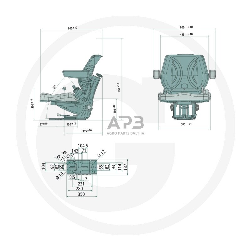Traktoriaus sėdynė 240920202 1 Traktoriaus sėdynė 240920202 1