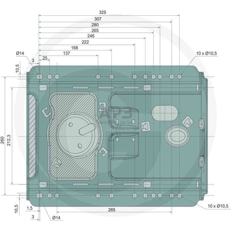 Traktoriaus sėdynė PROBOSS AS2480 9 Traktoriaus sėdynė PROBOSS AS2480 9