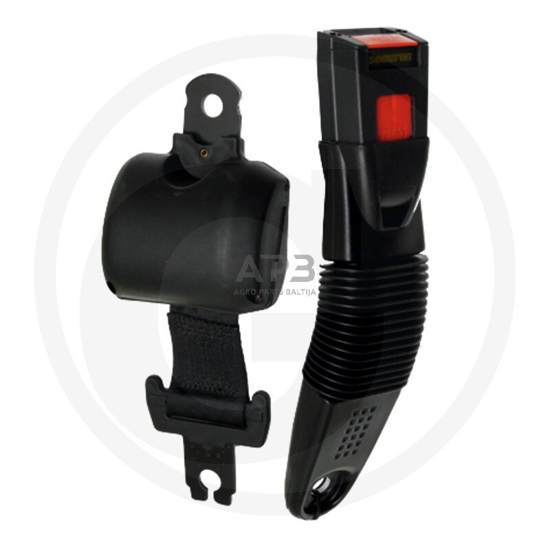 Traktoriaus sėdynės diržas su automatiniu įtraukimu ir prailgintu diržo laikikliu 240ACC025T Traktoriaus sėdynės diržas su automatiniu įtraukimu ir prailgintu diržo laikikliu 240ACC025T