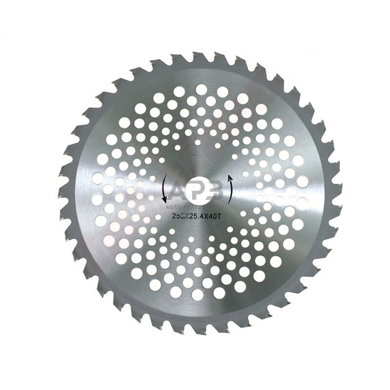 Trimerio pjovimo diskas 255 x 25,40 mm storis 2,00 mm 40 T R Trimerio pjovimo diskas 255 x 25,40 mm storis 2,00 mm 40 T R