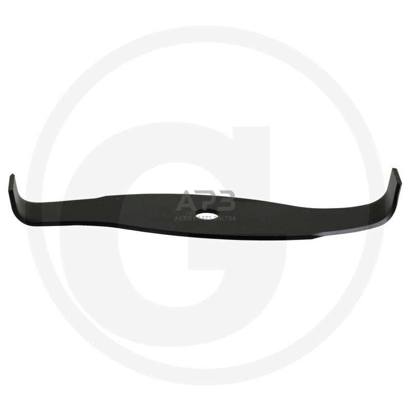 Trimerio pjovimo peilis dvišakis lenktas 320 x 20,00 mm storis 4,00 mm Trimerio pjovimo peilis dvišakis lenktas 320 x 20,00 mm storis 4,00 mm