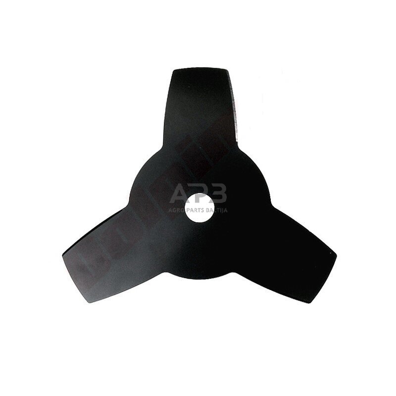 Trimerio pjovimo peilis trišakis 255 x 25,40 mm storis 1,00 mm Trimerio pjovimo peilis trišakis 255 x 25,40 mm storis 1,00 mm
