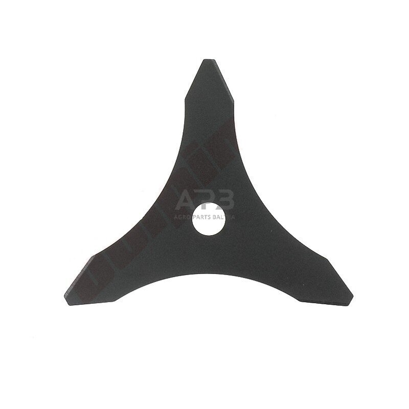 Trimerio pjovimo peilis trišakis 255 x 25,40 mm storis 1,00 mm ST Trimerio pjovimo peilis trišakis 255 x 25,40 mm storis 1,00 mm ST