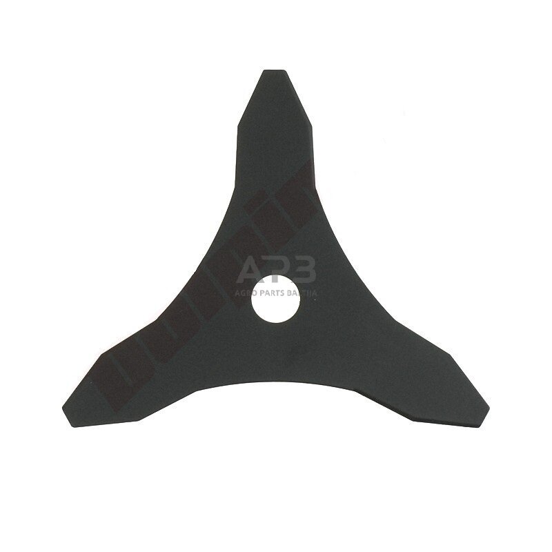 Trimerio pjovimo peilis trišakis 255 x 25,40 mm storis 1,60 mm ST Trimerio pjovimo peilis trišakis 255 x 25,40 mm storis 1,60 mm ST