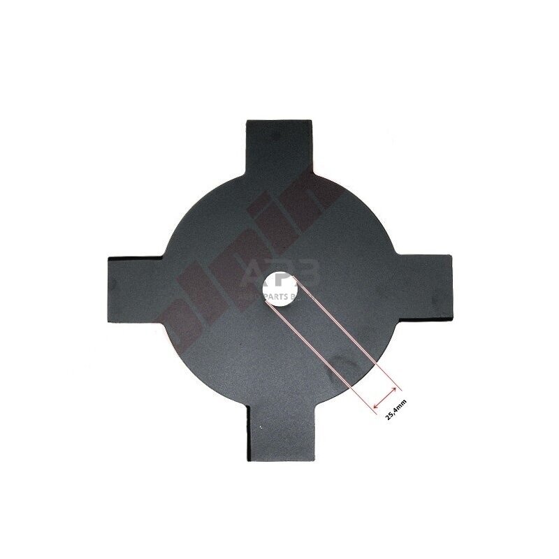 Trimerio pjovimo peilis keturšakis 230 x 25,40 mm storis 1,40 mm Trimerio pjovimo peilis keturšakis 230 x 25,40 mm storis 1,40 mm