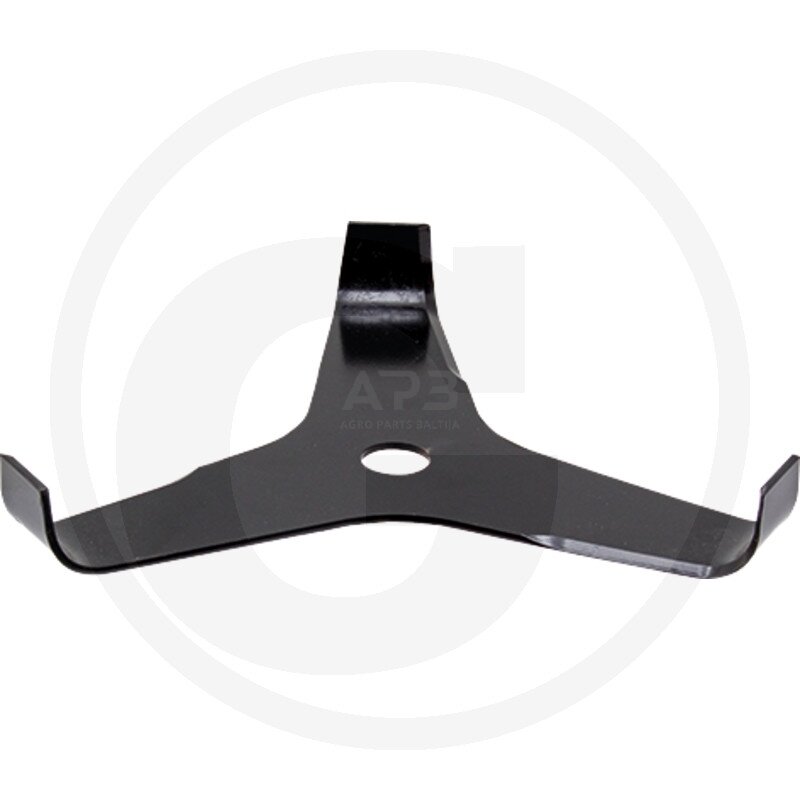 Trimerio pjovimo peilis trišakis lenktas 300 x 20,00 mm storis 3,00 mm