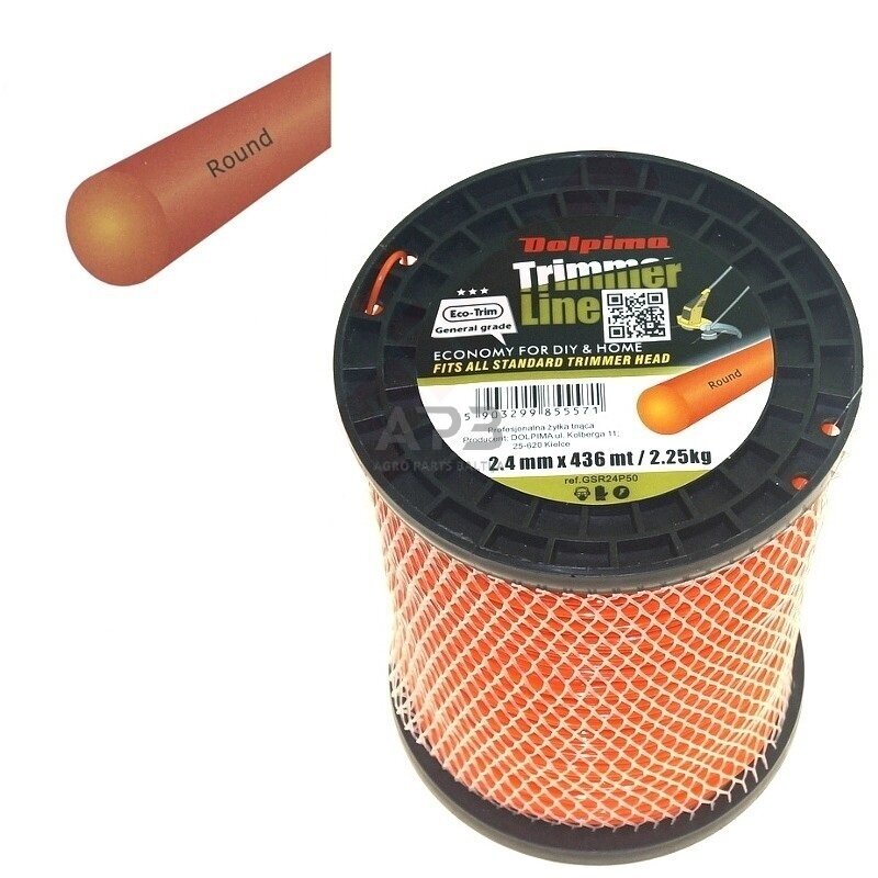 Trimerio valas ROUND 436 metrų 2.40 mm