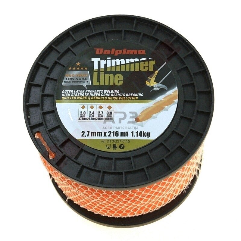 Trimerio valas DUO-TWIST 216 metrų 2.70 mm 1 Trimerio valas DUO-TWIST 216 metrų 2.70 mm 1
