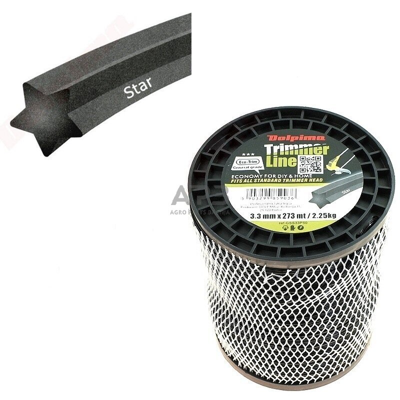 Trimerio valas STAR 273 metrų 3.30 mm Trimerio valas STAR 273 metrų 3.30 mm