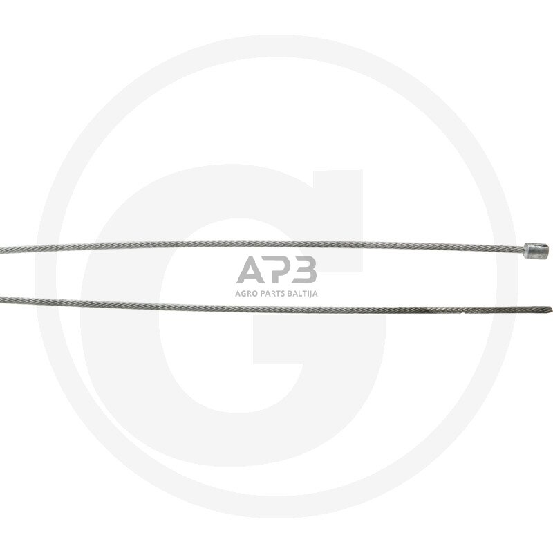 Trosas su cilindru 1,20 mm x 2500 mm. Skersmuo 3,00 mm Ø x 3,00 mm