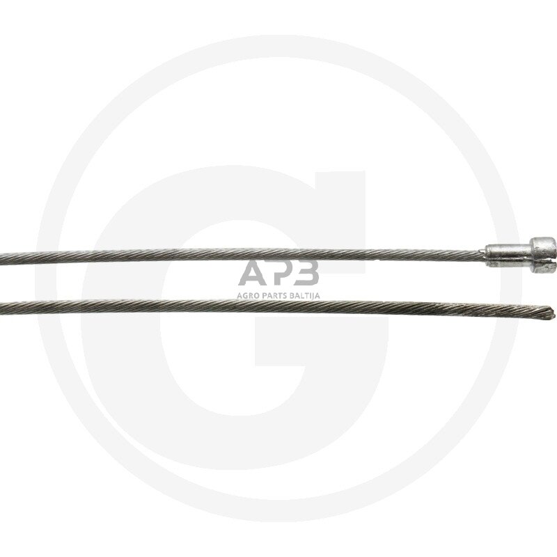 Trosas su cilindru 2,00 mm x 2500 mm. Skersmuo 6,00 mm Ø x 4,00 mm Trosas su cilindru 2,00 mm x 2500 mm. Skersmuo 6,00 mm Ø x 4,00 mm