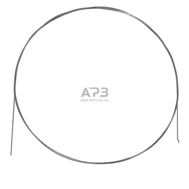 Trosas su galu Z išmatavimai 1,50 mm x 2500 mm, Z formos kabliukas