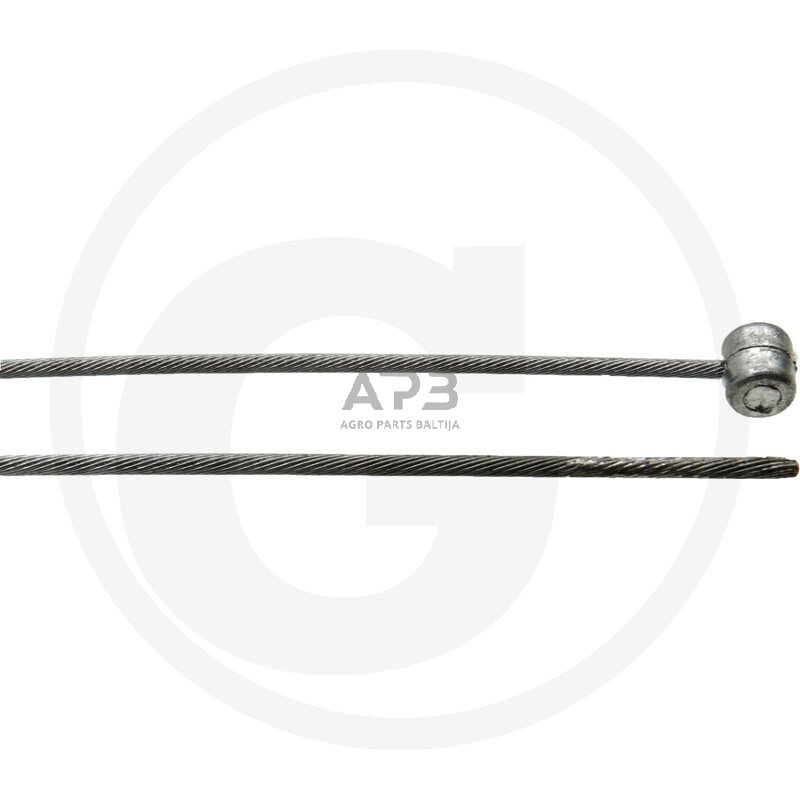 Trosas su statiniu cilindru 1,50 mm x 2500 mm. Skersmuo 6,00 mm Ø x aukštis 5,50 mm Trosas su statiniu cilindru 1,50 mm x 2500 mm. Skersmuo 6,00 mm Ø x aukštis 5,50 mm