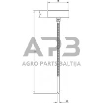Tvirtinimo dirželis 2.5x110mm, 100 vnt. TRLB25112WHI 1 Tvirtinimo dirželis 2.5x110mm, 100 vnt. TRLB25112WHI 1