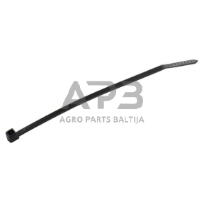 Tvirtinimo dirželis 2.5x140mm, 100 vnt. TRB25140BLA