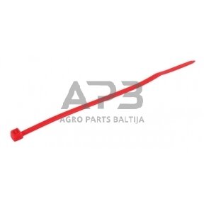 Tvirtinimo dirželis 3.6x370mm, 100 vnt. TRB36370RED