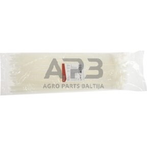 Tvirtinimo dirželis 9x430mm, 100 vnt. TRB90430WHI