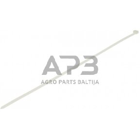 Tvirtinimo dirželis 9x526mm, 100 vnt. TRB90526WHI