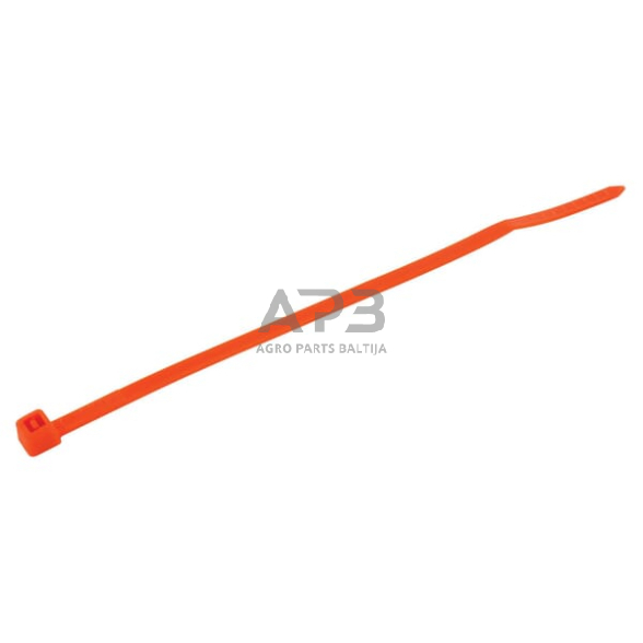 Tvirtinimo dirželis 2.5x100mm, 100 vnt. TRB25100ORA Tvirtinimo dirželis 2.5x100mm, 100 vnt. TRB25100ORA