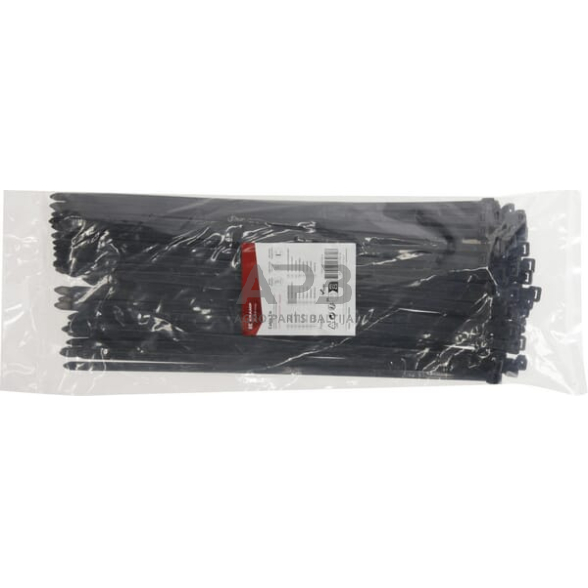 Tvirtinimo dirželis 7.6x370mm, 100 vnt. TRBFW76370BLA Tvirtinimo dirželis 7.6x370mm, 100 vnt. TRBFW76370BLA