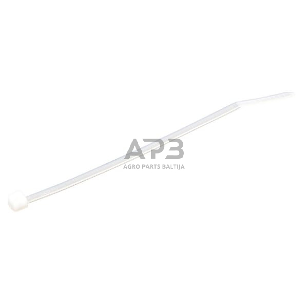 Tvirtinimo dirželis 2.5x200mm, 100 vnt. TRB25200WHI