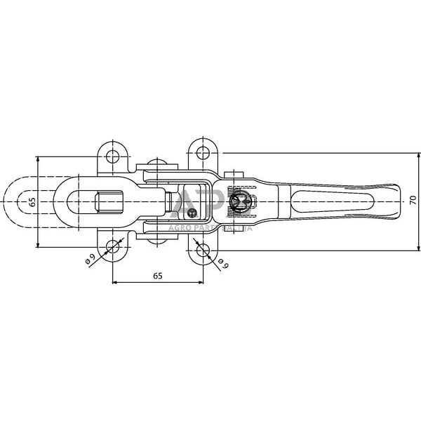 Tvirtinimo elementas Hesterberg 6020390 2 Tvirtinimo elementas Hesterberg 6020390 2