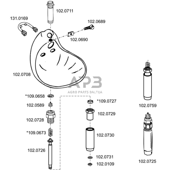 U formos varžtas Suevia SU1310169 1 U formos varžtas Suevia SU1310169 1