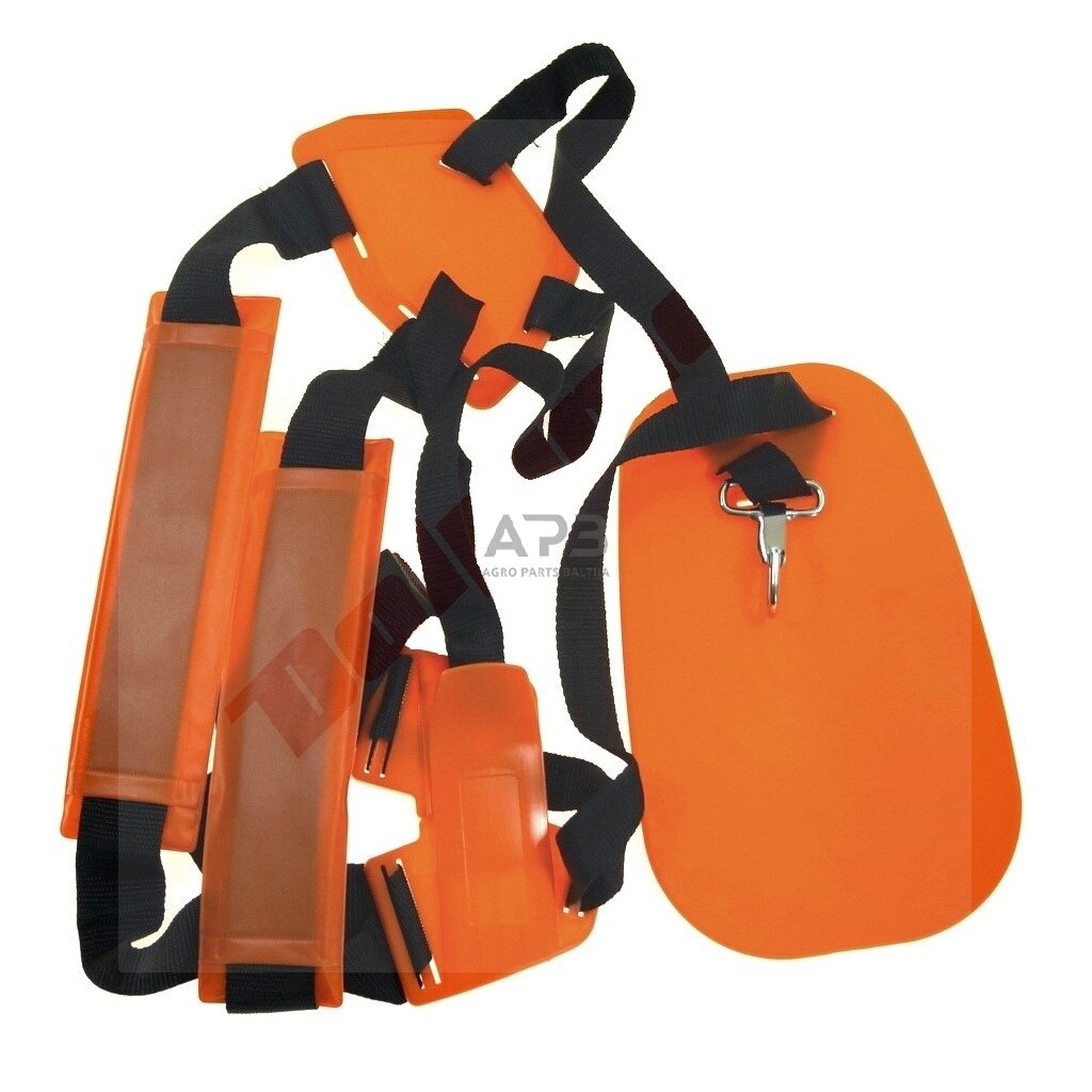 Universalus dvigubas diržas trimerio, krūmapjovės, žoliapjovės profesionalus Universalus dvigubas diržas trimerio, krūmapjovės, žoliapjovės profesionalus