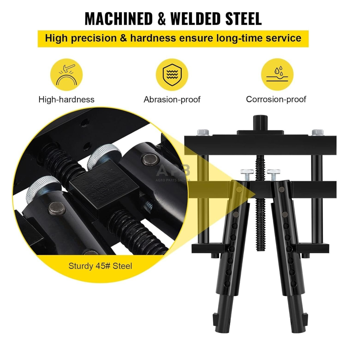 Universalus cilindro indėklo nuėmiklis 2 griebtuvų 4 Universalus cilindro indėklo nuėmiklis 2 griebtuvų 4