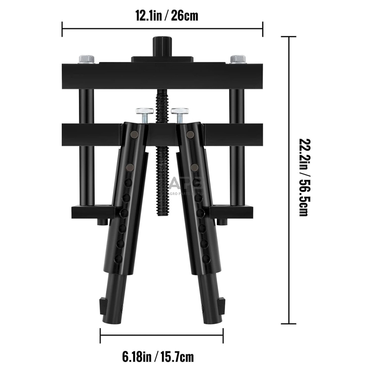 Universalus cilindro indėklo nuėmiklis 2 griebtuvų 7 Universalus cilindro indėklo nuėmiklis 2 griebtuvų 7