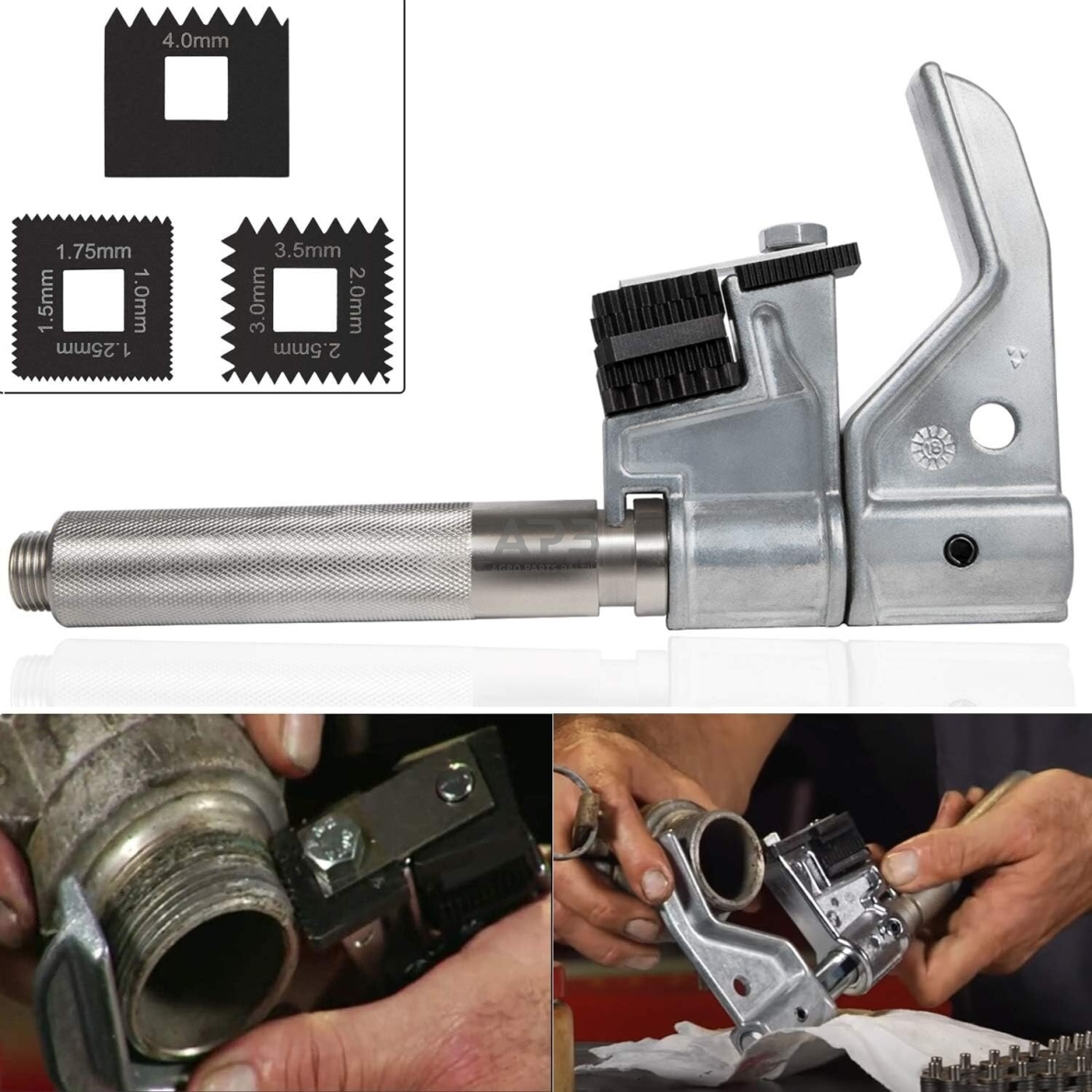 Universalus išorinio sriegio taisymo įrankis Ø35-130mm 1