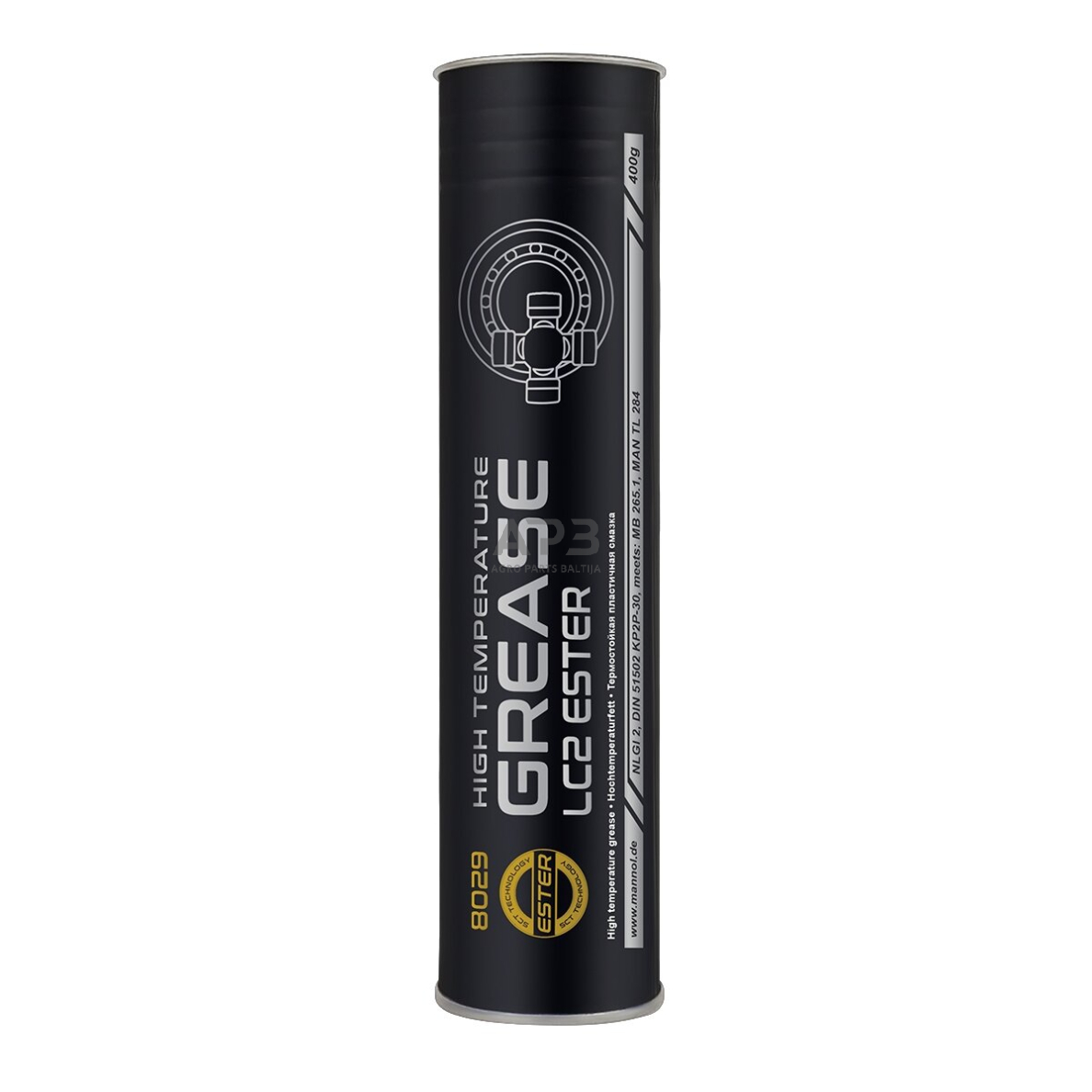 Universalus konsistencinis tepalas aukštoms temperatūroms 400g LC-2 Universalus konsistencinis tepalas aukštoms temperatūroms 400g LC-2