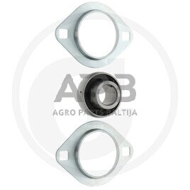 Universalus guolių mazgas korpusinis guolis ASPFL 206