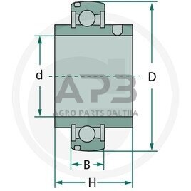 Universalus vienaeilis radialinis rutulinis guolis 56209 1 Universalus vienaeilis radialinis rutulinis guolis 56209 1