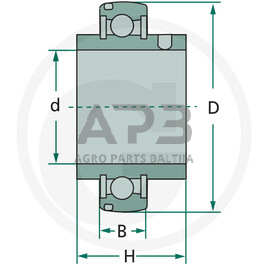 Universalus vienaeilis radialinis rutulinis guolis 56211 1 Universalus vienaeilis radialinis rutulinis guolis 56211 1