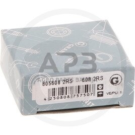 Universalus vienaeilis rutulinis guolis su giliais grioveliais 608 2RS 1 Universalus vienaeilis rutulinis guolis su giliais grioveliais 608 2RS 1