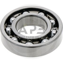 Universalus vienaeilis rutulinis guolis su giliais grioveliais 6207 2RS/5 5vnt.