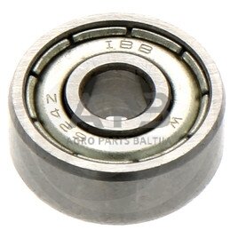 Universalus vienaeilis rutulinis guolis su giliais grioveliais 624 2ZR Universalus vienaeilis rutulinis guolis su giliais grioveliais 624 2ZR